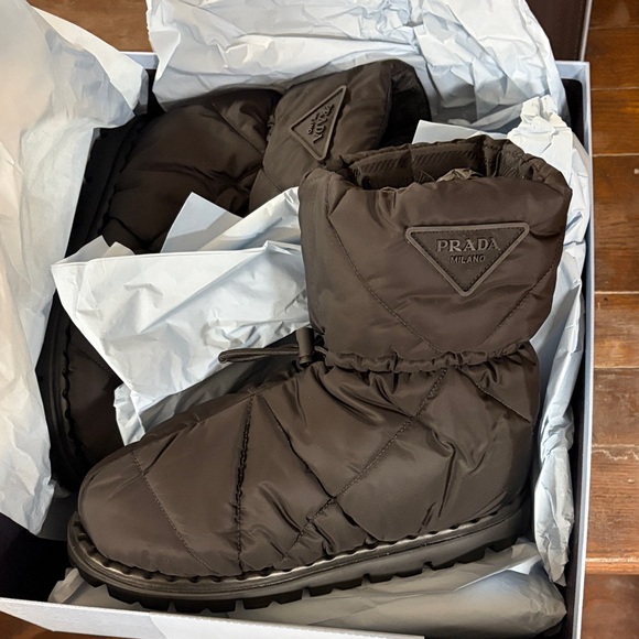 BNIB Prada Padded Re-Nylon Après-Ski Boots - Picture 4 of 5